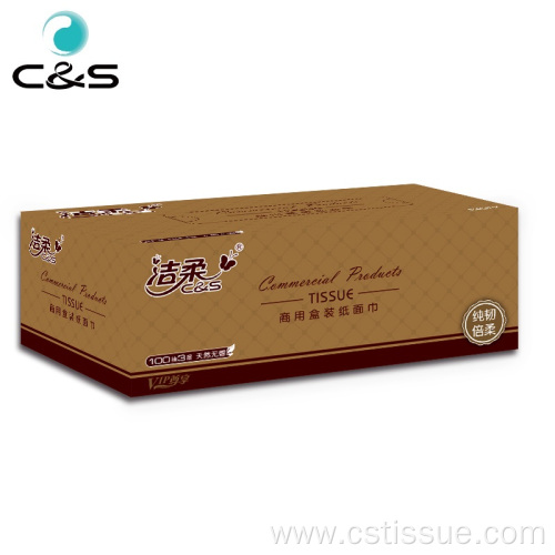 3 Ply 100 Sheets Box Facial Tissue Paper